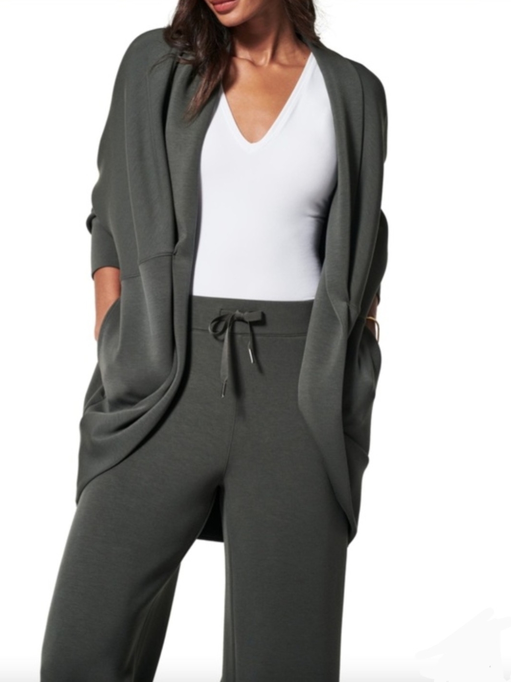 Spanx Women’s Green AIRESSENTIALS Sweater